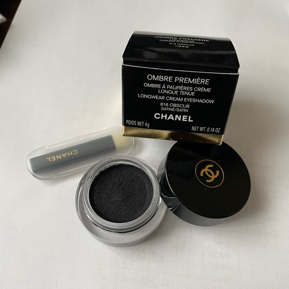 Chanel Ombre Premiere Longwear Cream Eyeshadow 816 Obscur (black) - Picture 2 of 5